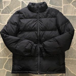 Black 100% Down Puffer Jacket Size Small Unisex